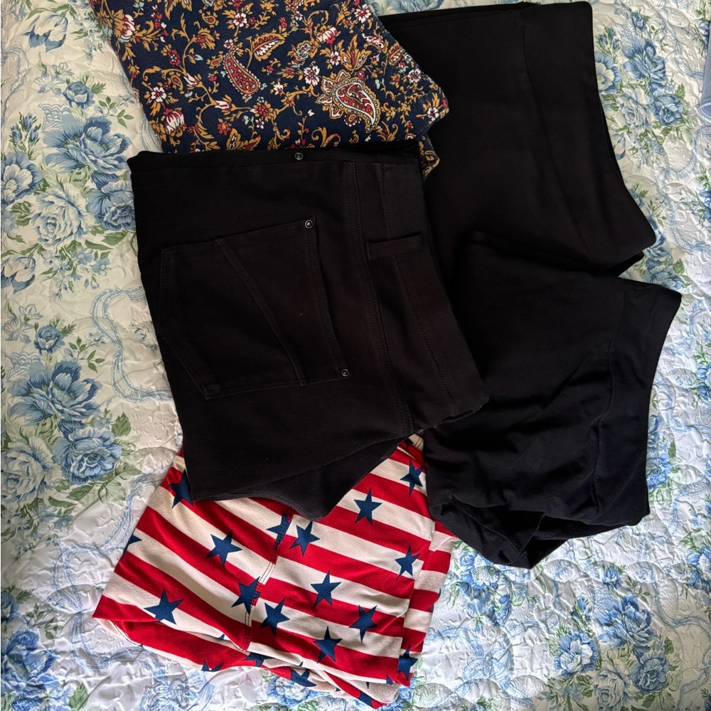 5 pairs of leggings